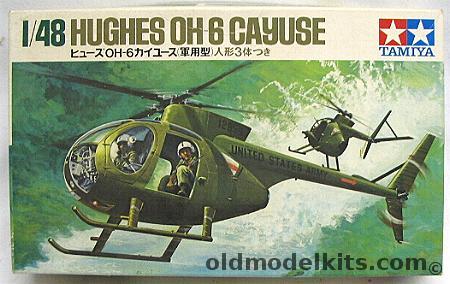 Tamiya 1/48 Hughes OH-6 Cayuse - OH-6A or OH-6J US Army or JSDF, MA115-200 plastic model kit